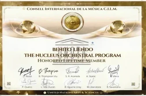 UNOTA United Nations Arts and Sciences Benito Liendo Director The Nucleus Orchestral Program